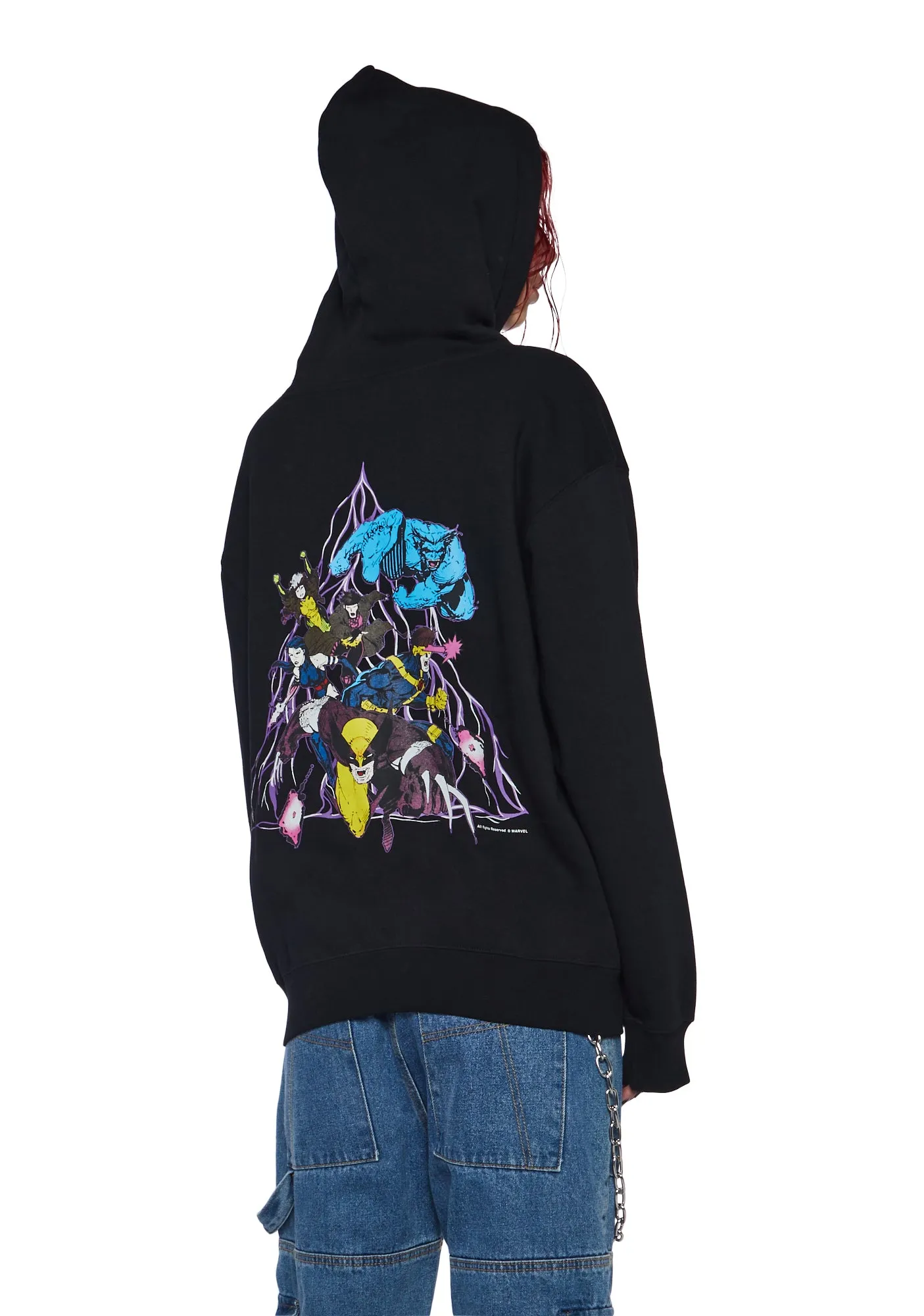 X-Men Triangle Pullover Hoodie sold by Dolls Kill product image thumbnail 4