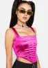 Where's My Loving Corset Top sold by Dolls Kill