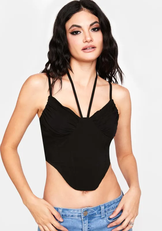 Easy Temptation Corset Top sold by Dolls Kill