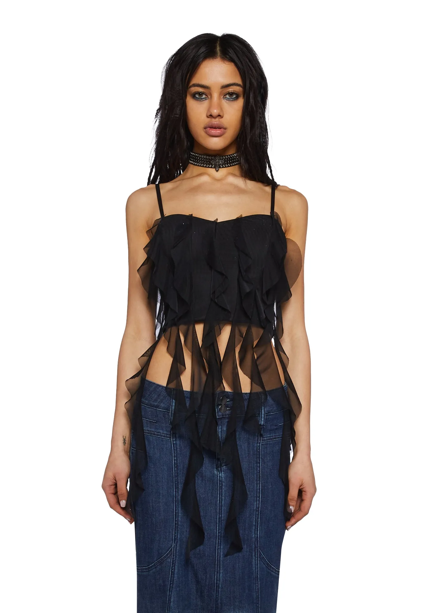 Love Overdose Corset Top sold by Dolls Kill