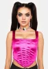 Where's My Loving Corset Top sold by Dolls Kill
