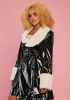 Wayward Soul Vinyl Trench Coat sold by Dolls Kill