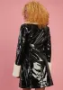 Wayward Soul Vinyl Trench Coat sold by Dolls Kill
