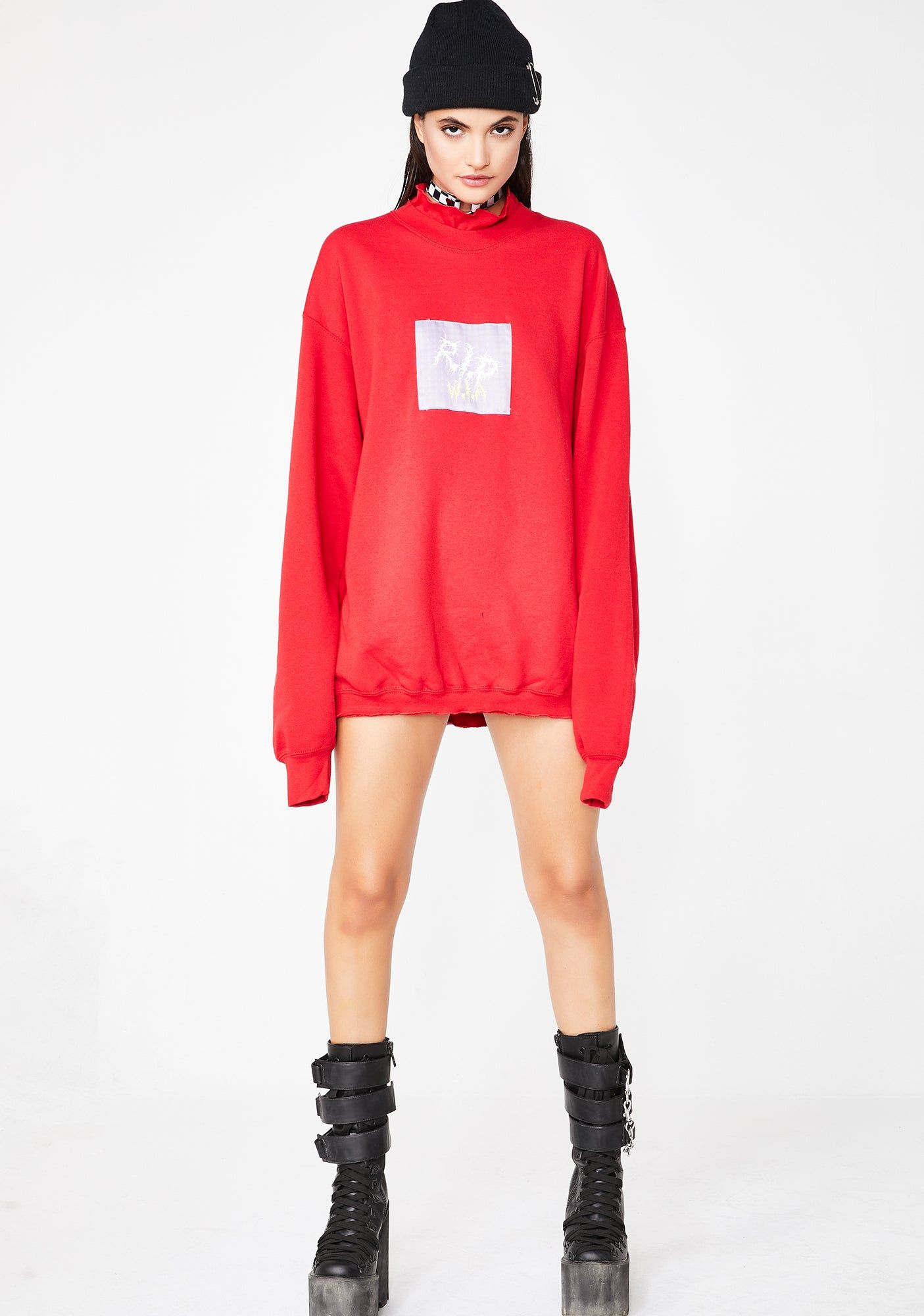 RIP Big Sweater sold by Dolls Kill product image thumbnail 5