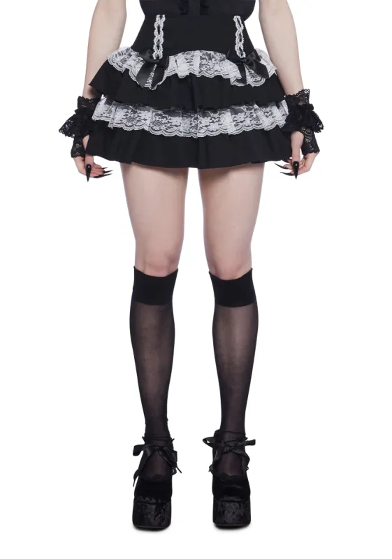 Sugar Kisses Mini Skirt sold by Dolls Kill