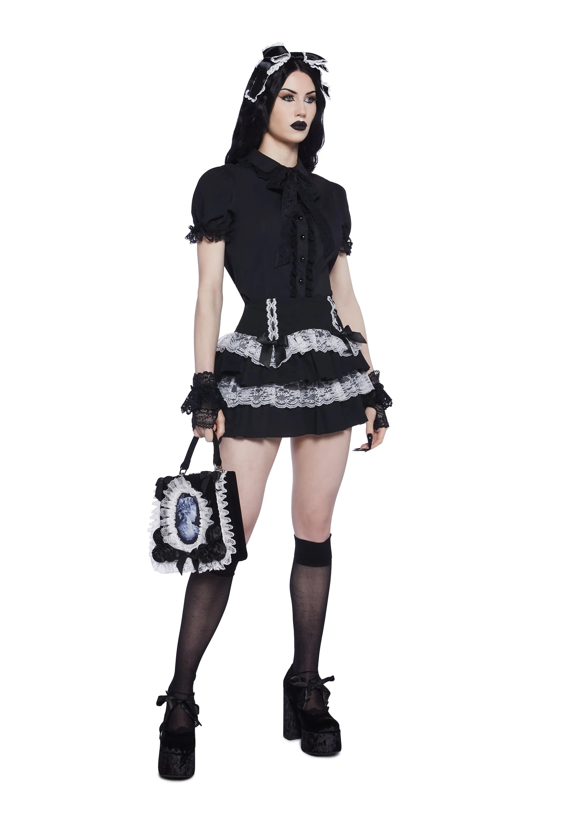 Sugar Kisses Mini Skirt sold by Dolls Kill product image thumbnail 5