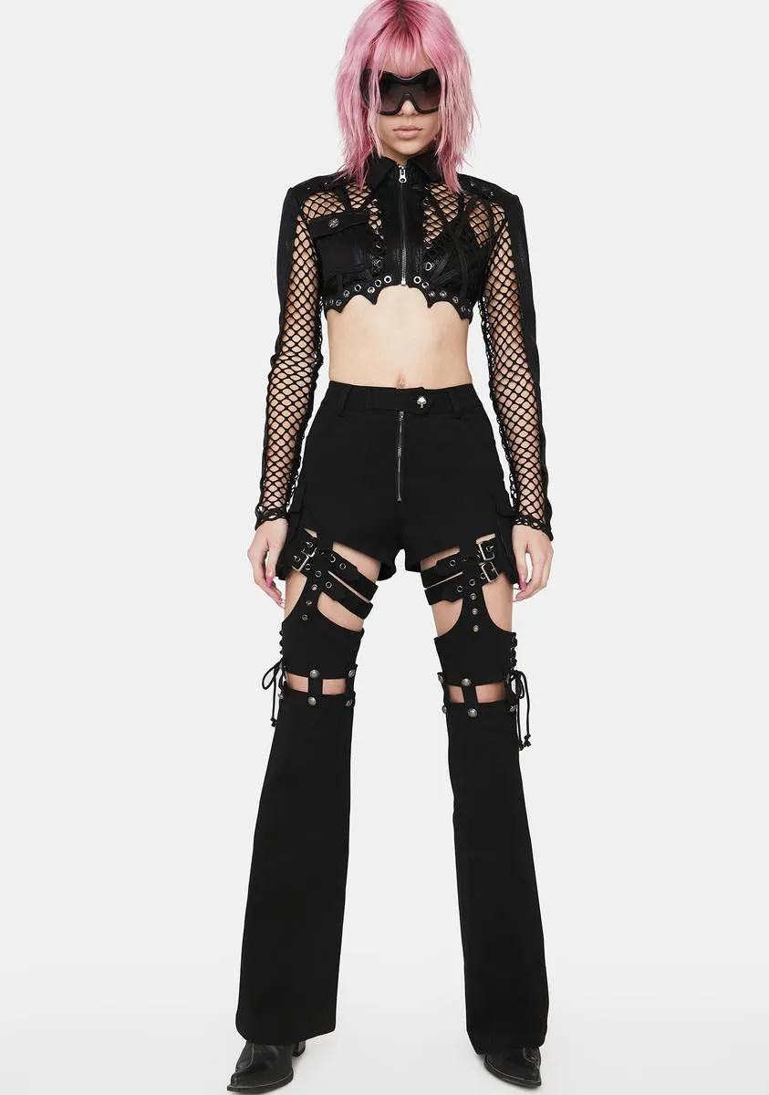 Punk Stylish Detachable Pants sold by Dolls Kill product image thumbnail 2