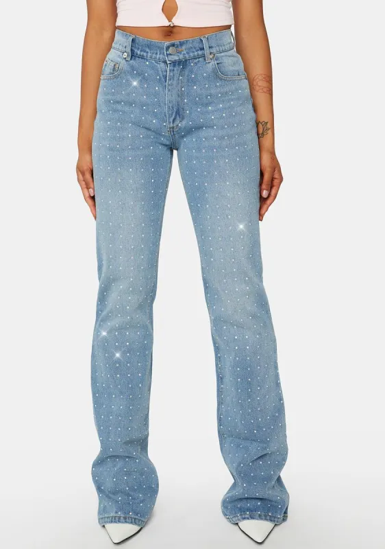 é rhinestone jeans LAUREN “ | Womens Western Jeans Stone rhinestone | A1068