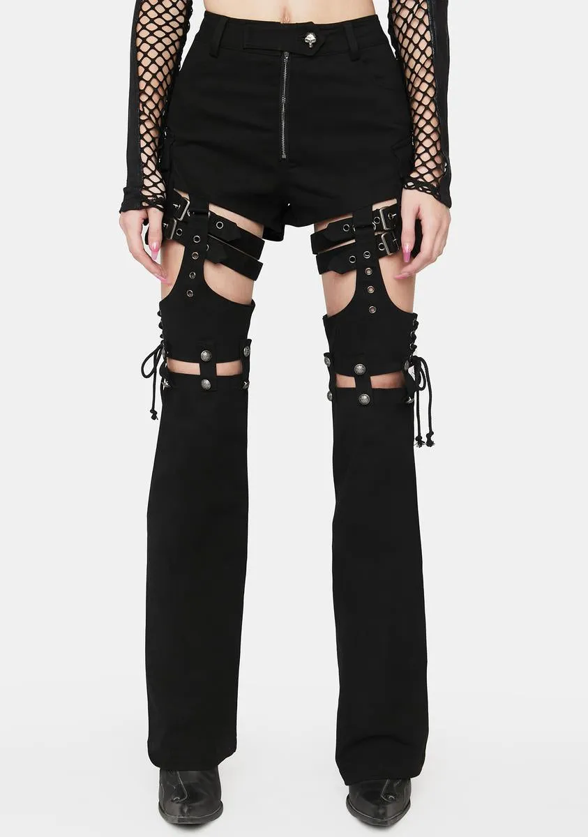 Punk Stylish Detachable Pants sold by Dolls Kill
