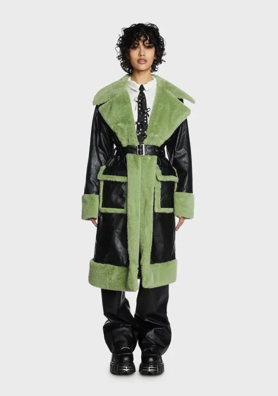 Bruiser Trench Coat sold by Dolls Kill
