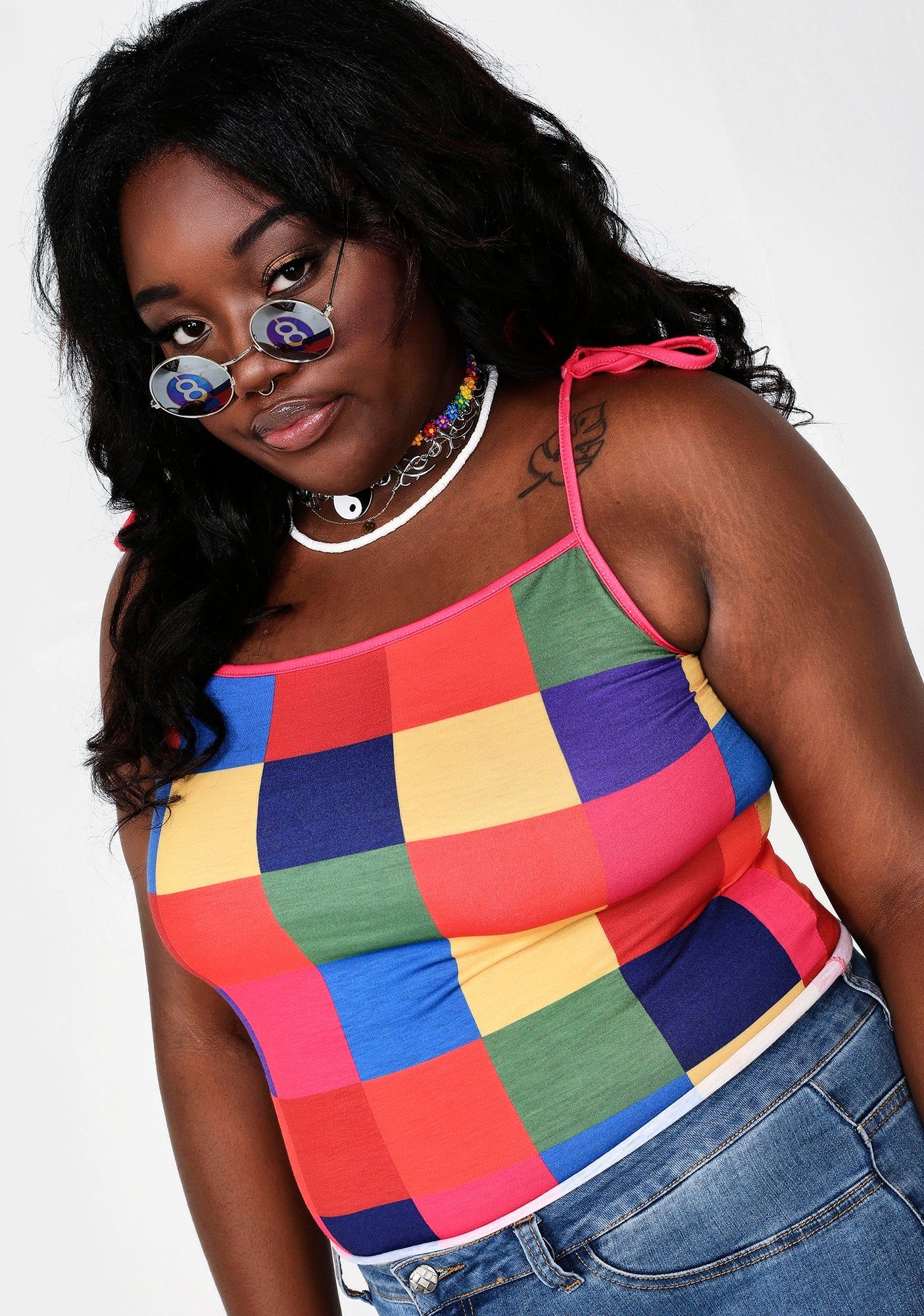 Mod Tunnel Vision Colorblock Tank sold by Dolls Kill