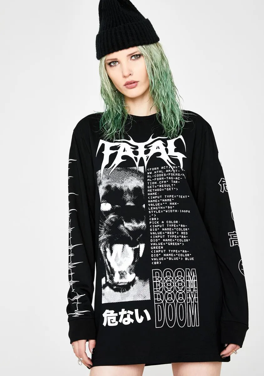 Ur Worst Nightmare Graphic Tee sold by Dolls Kill