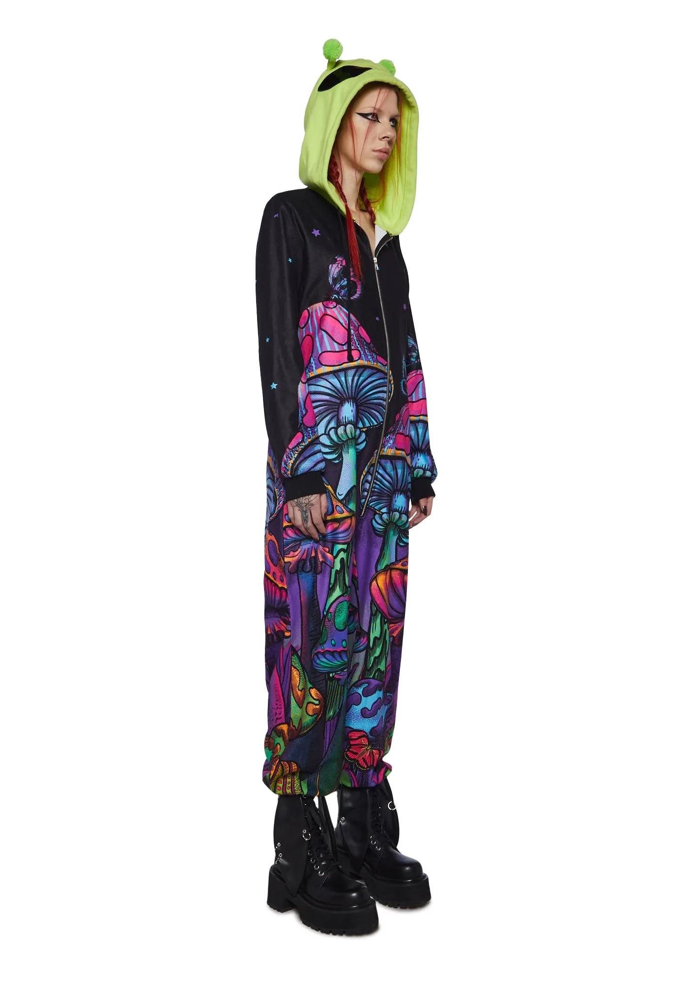 Psychedelic Fairytale Onesie sold by Dolls Kill product image thumbnail 3