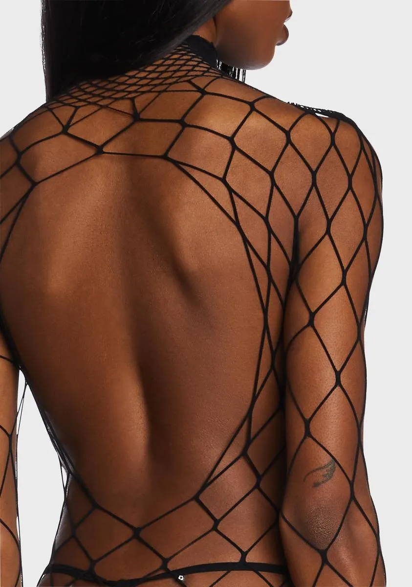 Ideal Nights Fishnet Bodystocking sold by Dolls Kill product image thumbnail 2