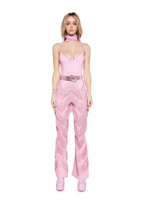 Wild West Fling Jumpsuit sold by Dolls Kill
