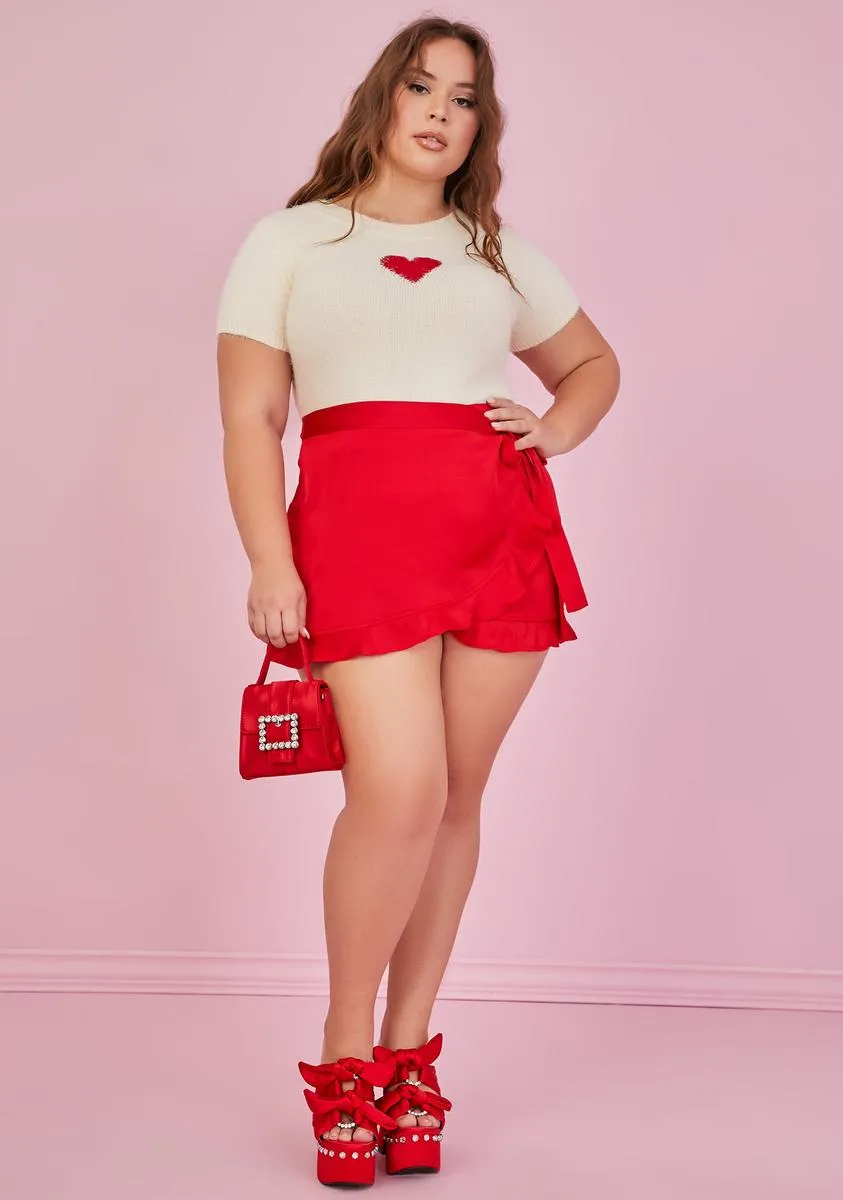 Plus That's The Tea Wrap Skort sold by Dolls Kill product image thumbnail 3