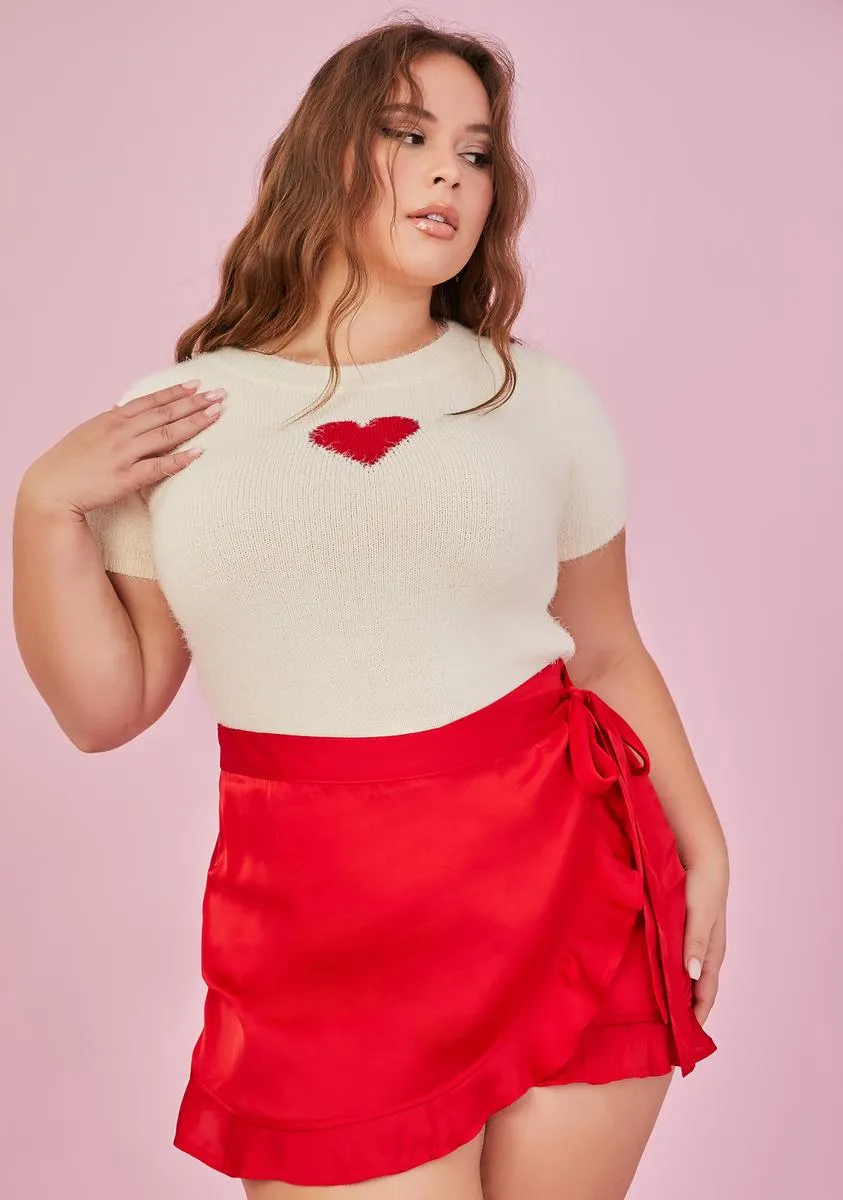 Plus That's The Tea Wrap Skort sold by Dolls Kill product image thumbnail 2