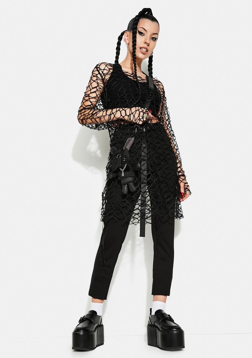 Punk Daily Big Mesh Tee Shirt sold by Dolls Kill product image thumbnail 3