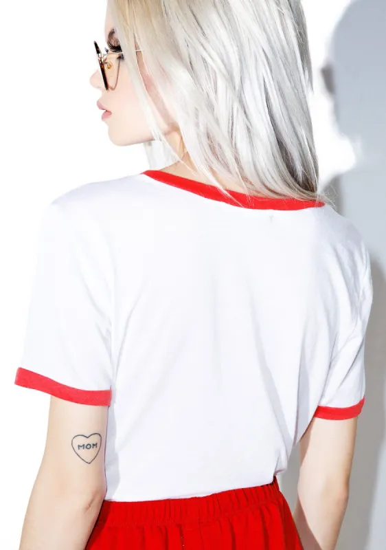 These Streets Ringer Tee sold by Dolls Kill