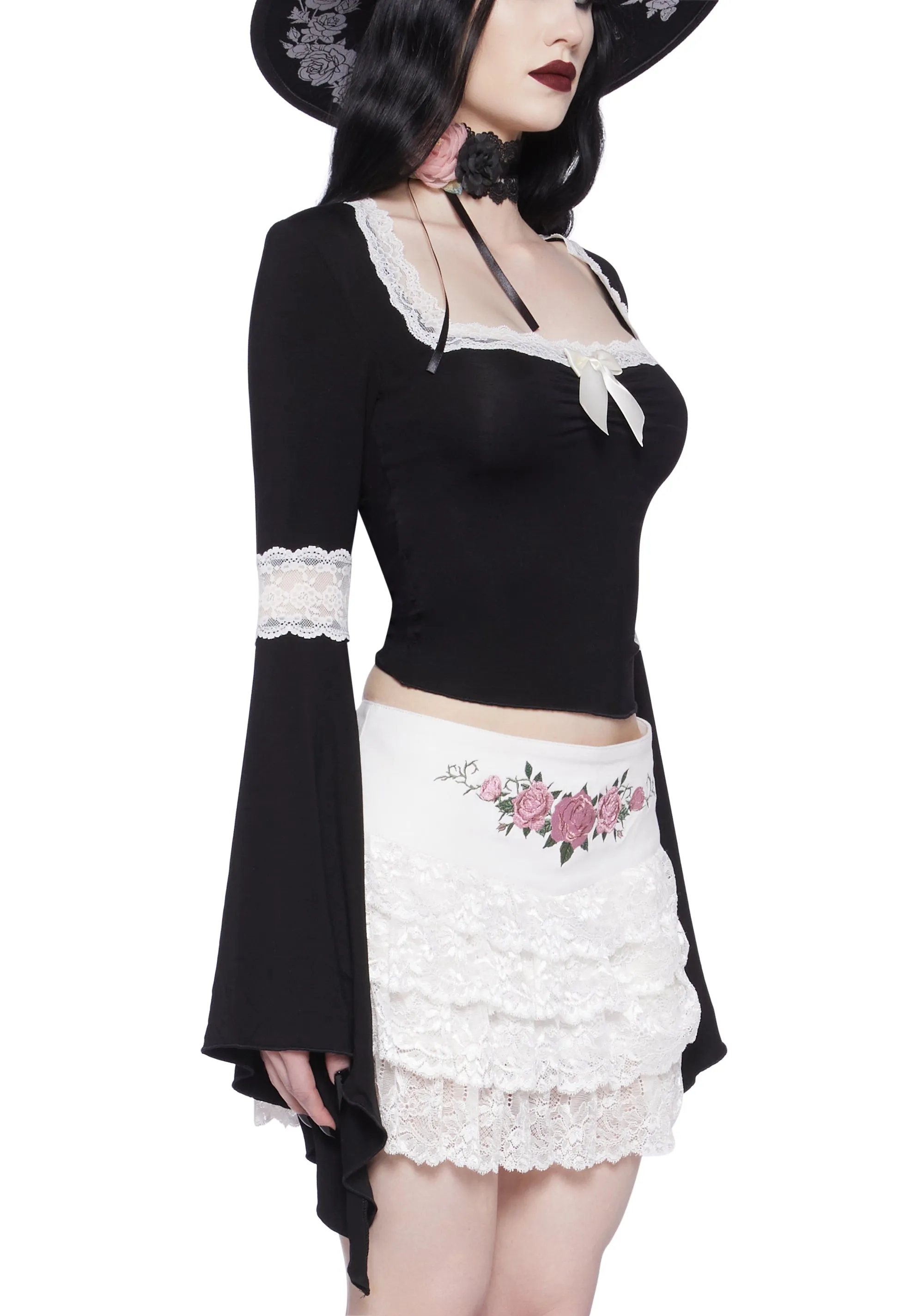 Hardcore Goth Long Sleeve Top sold by Dolls Kill product image thumbnail 5
