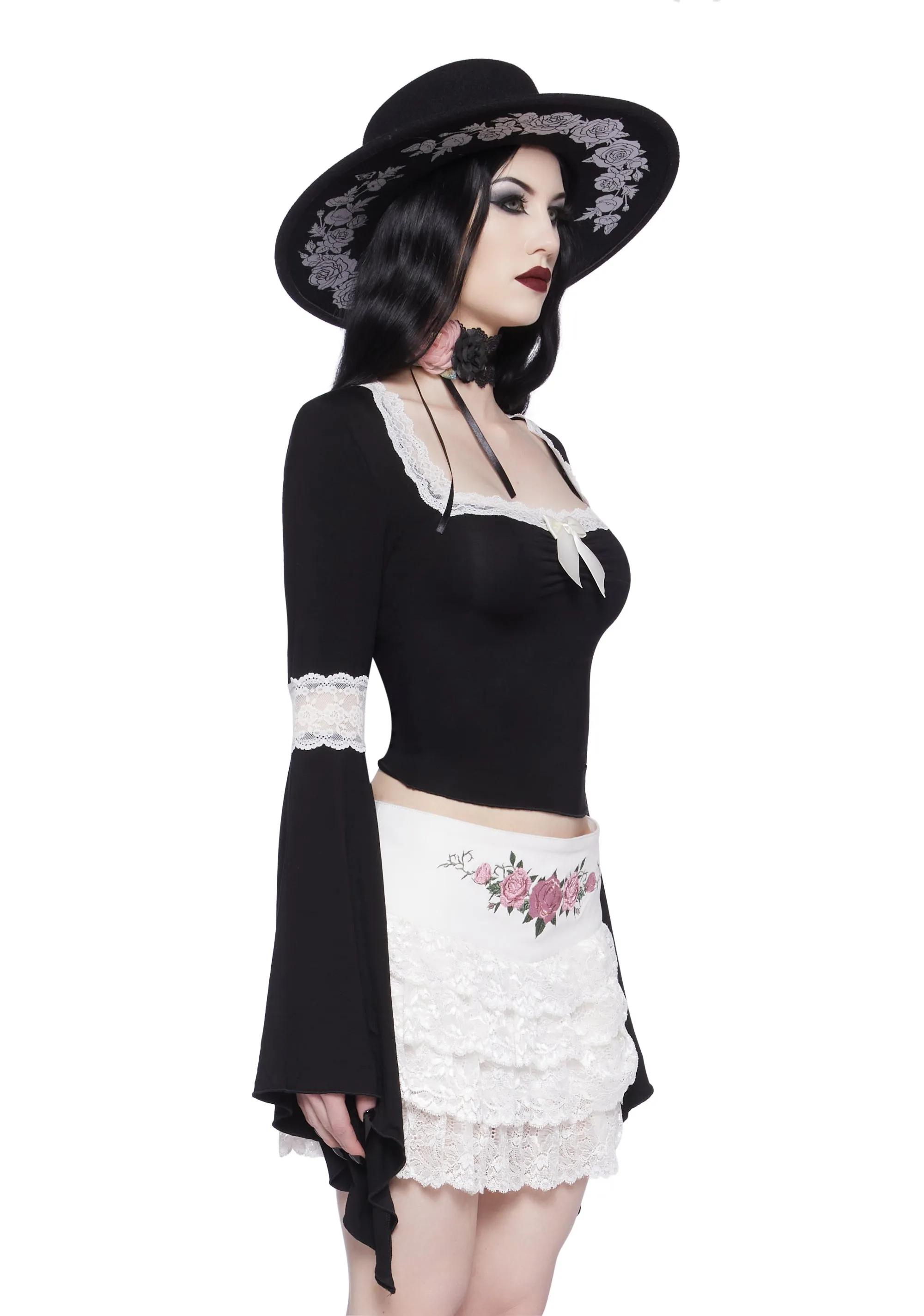 Hardcore Goth Long Sleeve Top sold by Dolls Kill product image thumbnail 3