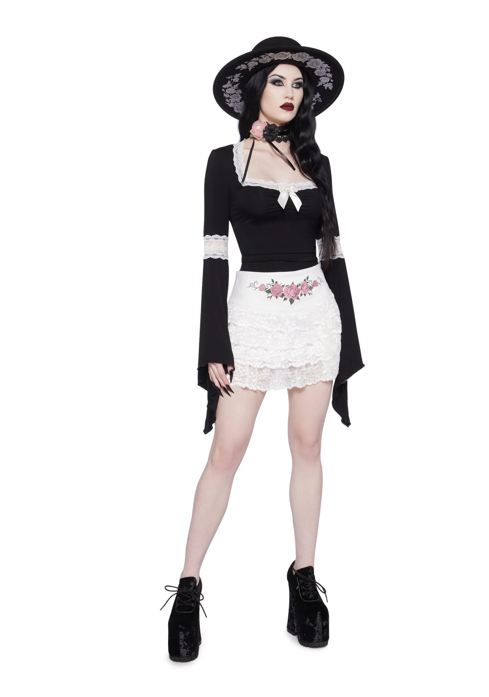 Hardcore Goth Long Sleeve Top sold by Dolls Kill product image thumbnail 2