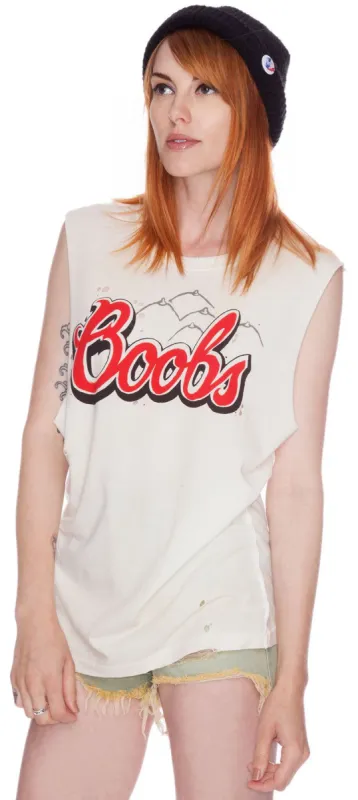 Boobs Muscle Tank sold by Dolls Kill