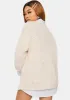 Going The Distance V Neck Hi Low Sweater sold by Dolls Kill