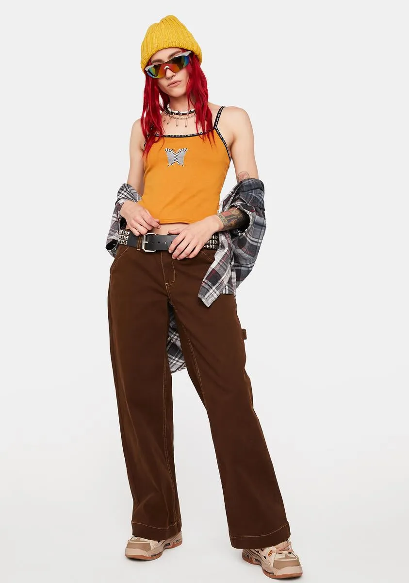 Winged Ribbed Tank Top sold by Dolls Kill product image thumbnail 3