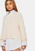 Going The Distance V Neck Hi Low Sweater sold by Dolls Kill