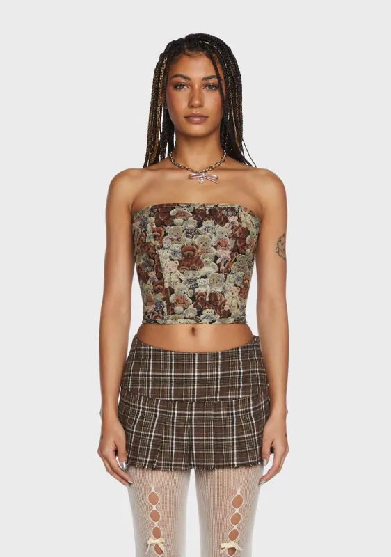 Bear Hugs Corset Top sold by Dolls Kill