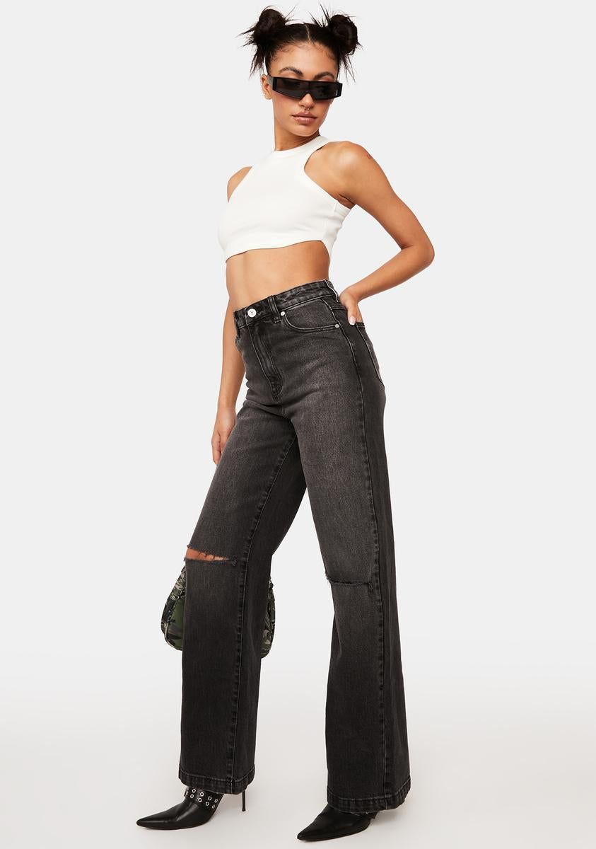 Cindy Rip 94 High & Wide Jeans sold by Dolls Kill product image thumbnail 2