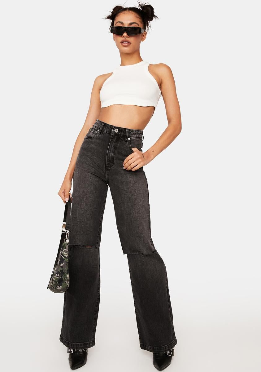 Cindy Rip 94 High & Wide Jeans sold by Dolls Kill product image thumbnail 3