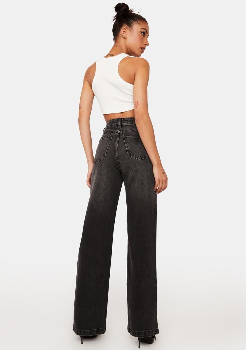 Cindy Rip 94 High & Wide Jeans sold by Dolls Kill product image thumbnail 4