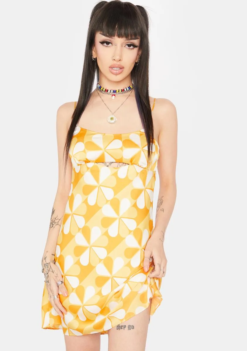 Happy Keep Living Mini Dress sold by Dolls Kill