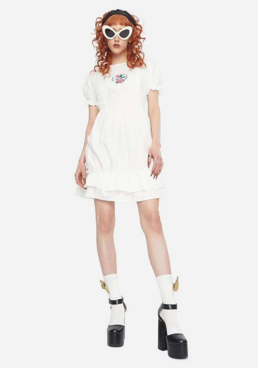 Maria Ruffled Mini Dress sold by Dolls Kill product image thumbnail 3
