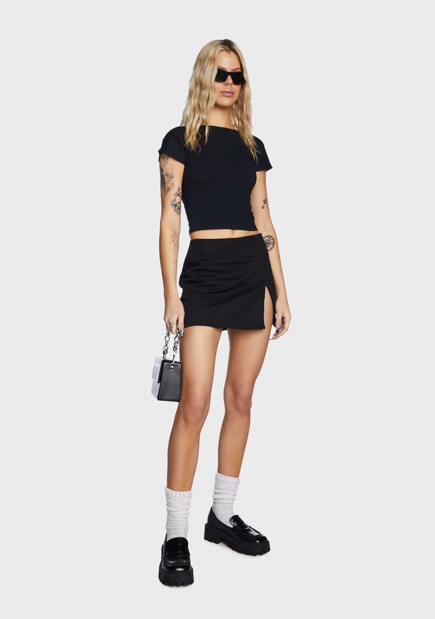 Xiwang Crop Top sold by Dolls Kill product image thumbnail 5