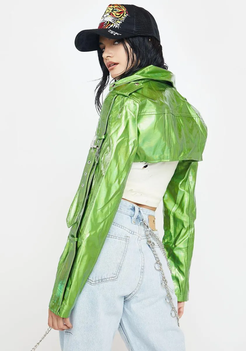 Alien Rev It Up Shrug Moto Jacket sold by Dolls Kill product image thumbnail 4