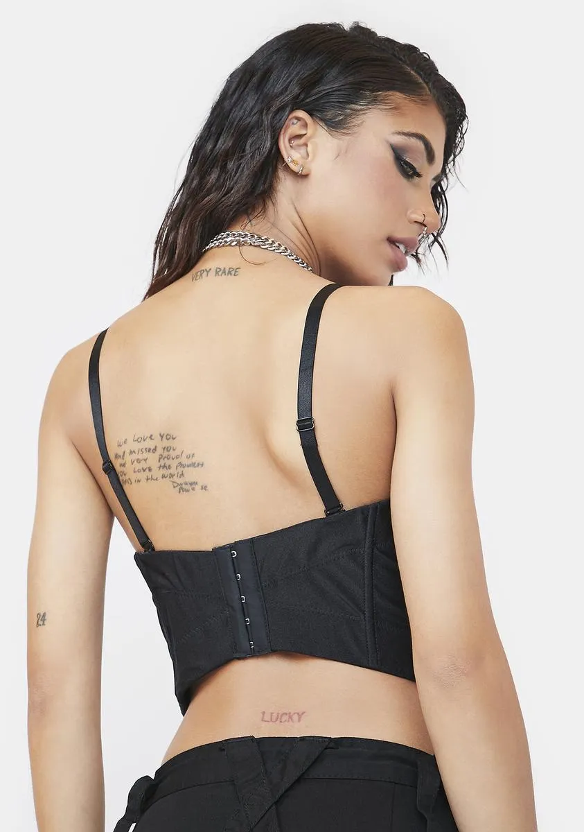 Strike A Pose Sequin Bustier Top sold by Dolls Kill product image thumbnail 4