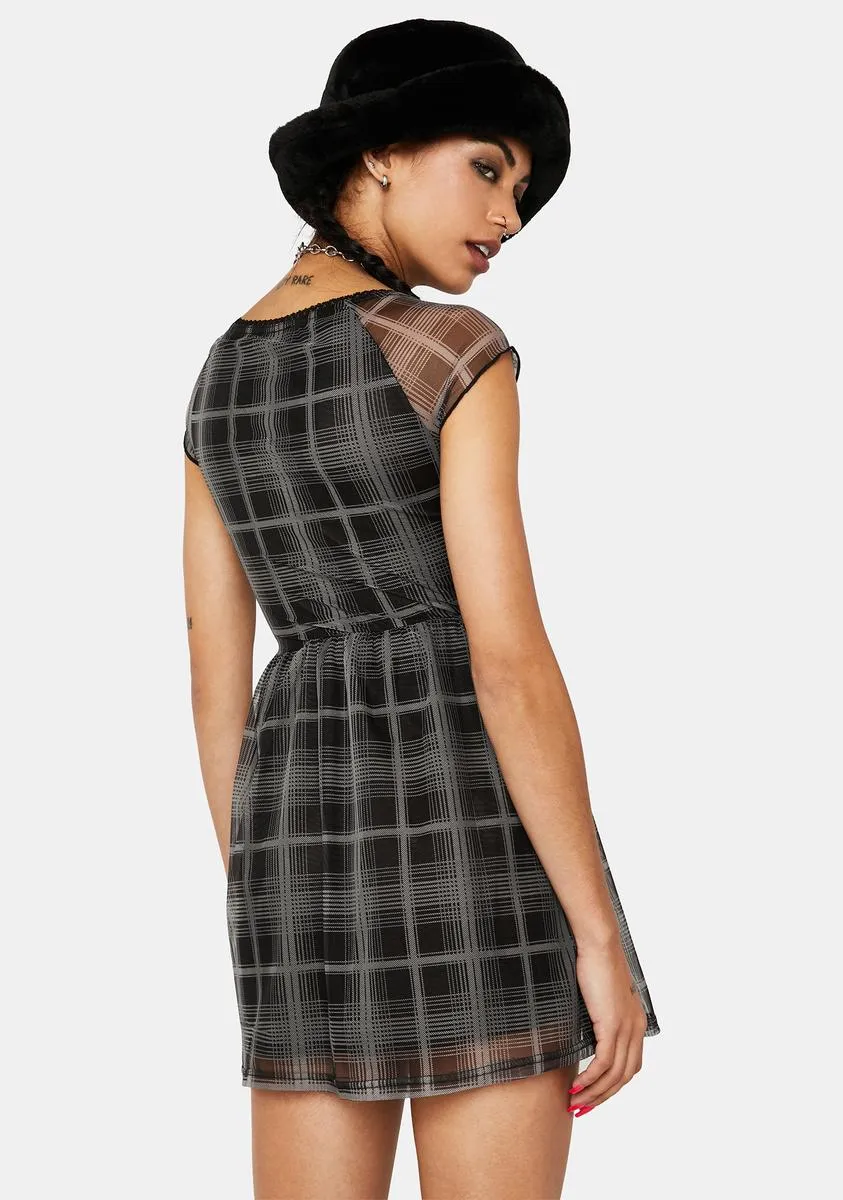 Dream Maker Plaid Dress sold by Dolls Kill product image thumbnail 4