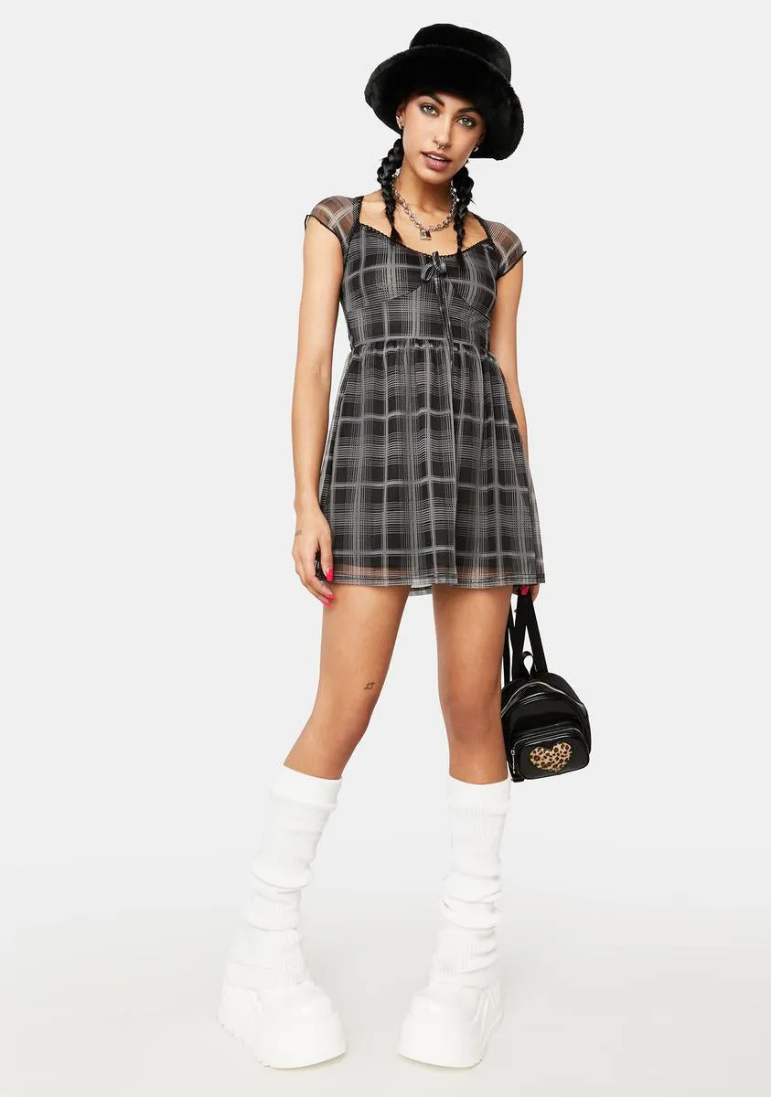 Dream Maker Plaid Dress sold by Dolls Kill product image thumbnail 3