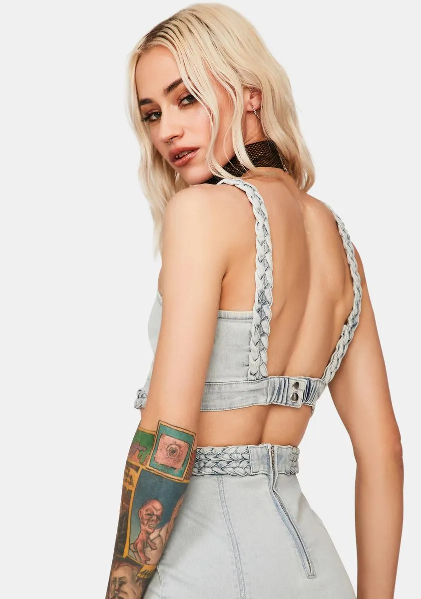 Double Dutch Crop Top sold by Dolls Kill product image thumbnail 4