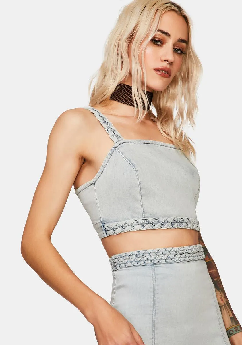 Double Dutch Crop Top sold by Dolls Kill product image thumbnail 2
