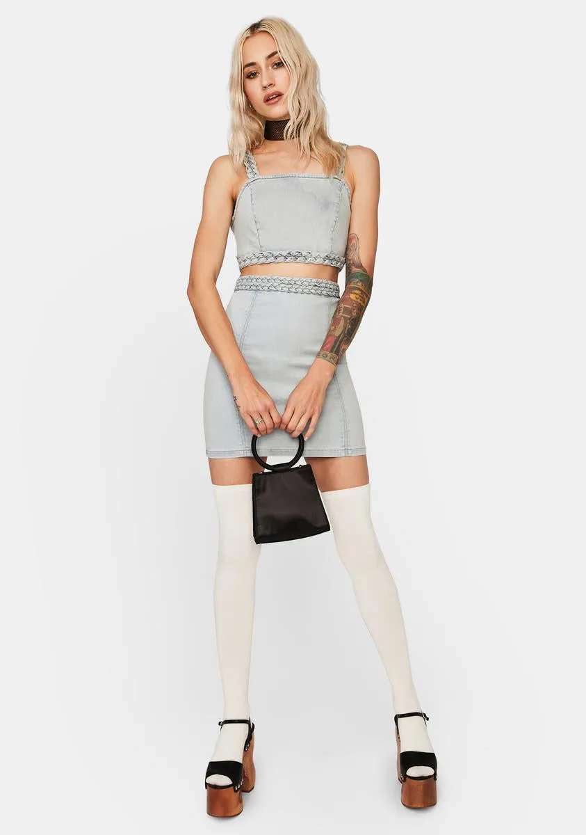 Double Dutch Crop Top sold by Dolls Kill product image thumbnail 3