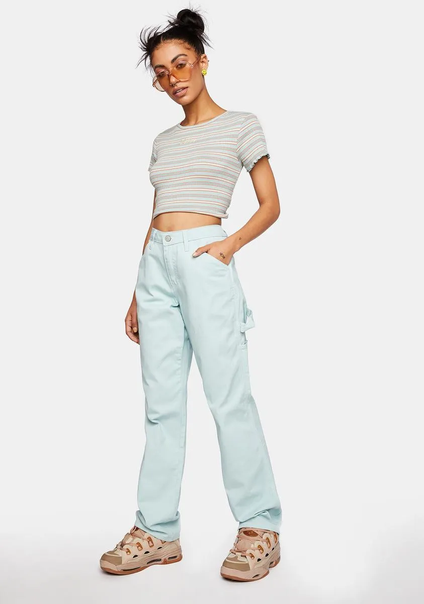 Blue Fade Carpenter Pants sold by Dolls Kill product image thumbnail 2