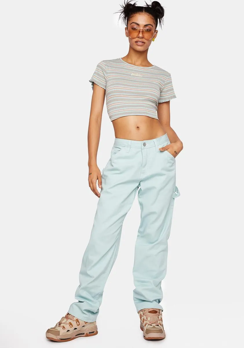 Blue Fade Carpenter Pants sold by Dolls Kill product image thumbnail 3
