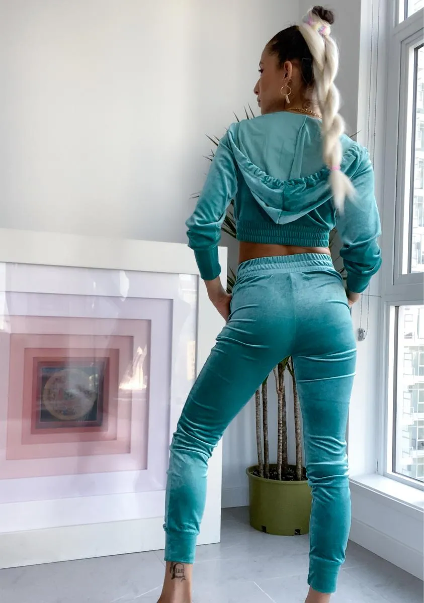 Obsessed With Me Velour Tracksuit sold by Dolls Kill product image thumbnail 4