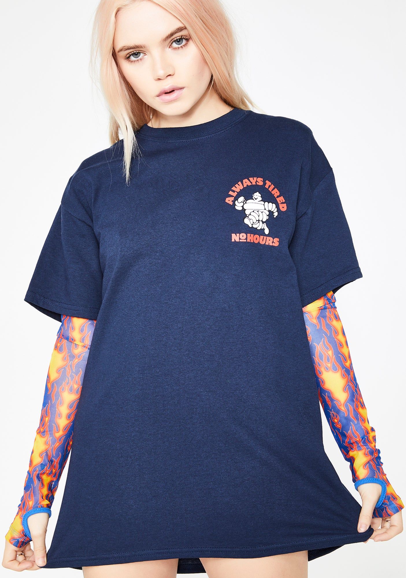 Tired Tee sold by Dolls Kill product image thumbnail 4