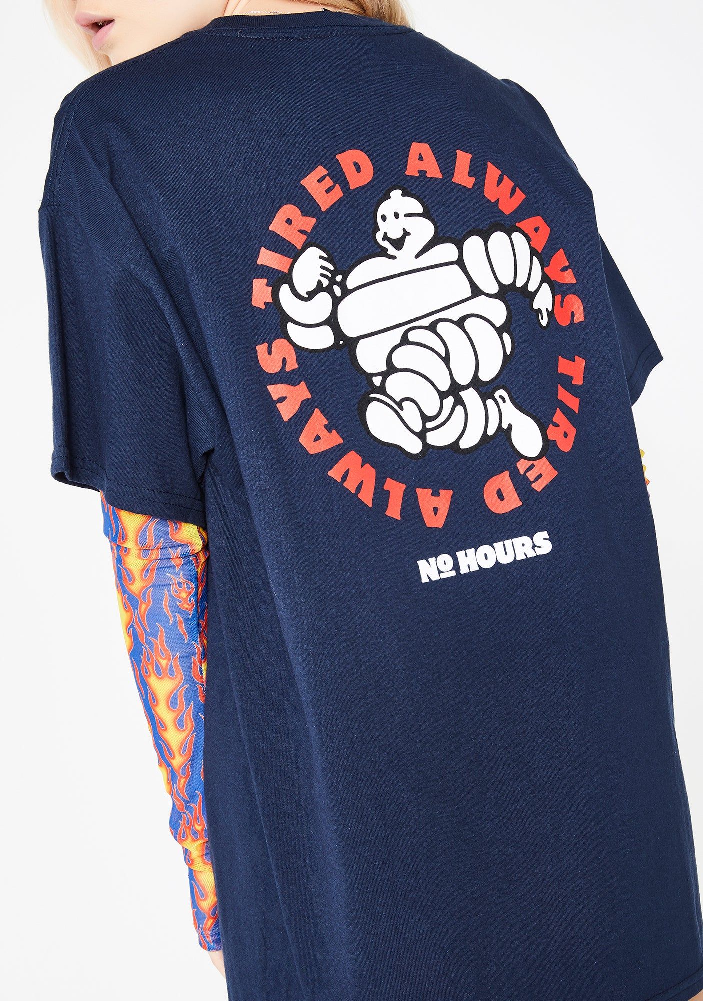 Tired Tee sold by Dolls Kill