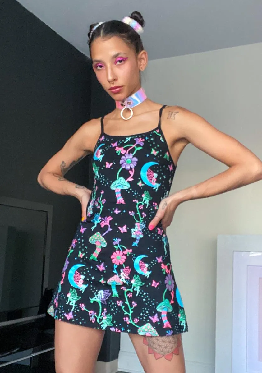 Finding Fantasy Glow In The Dark Dress sold by Dolls Kill product image thumbnail 4